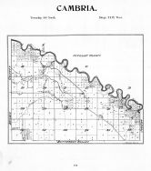 Cambria Township, Minnesota River, Thomas Lake, Blue Earth County 1895